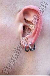 Ear Man White Jewel Average